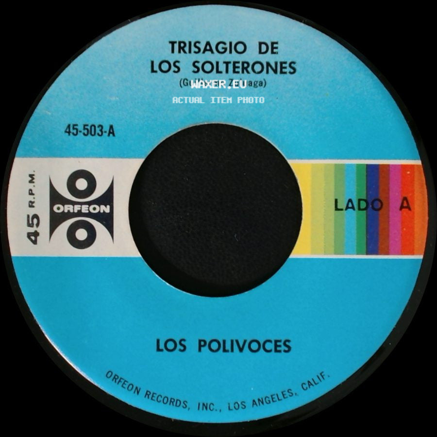 Los Polivoices - Trisagio De Los Solterones / Trisagio De Las Casadas side A