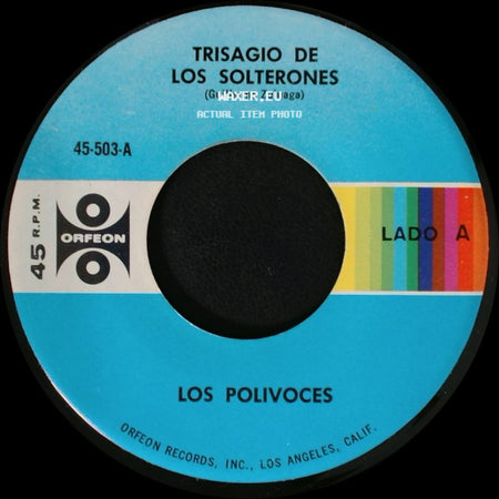 Los Polivoices - Trisagio De Los Solterones / Trisagio De Las Casadas side A