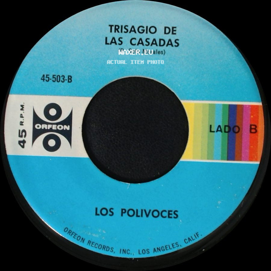 Los Polivoices - Trisagio De Los Solterones / Trisagio De Las Casadas side B