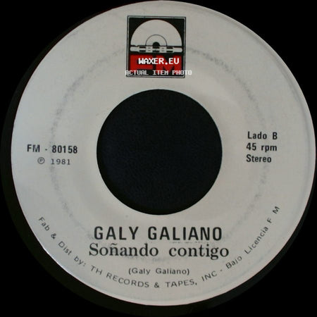 Galy Galiano - Frio De Ausencia / Soñando Contigo side B