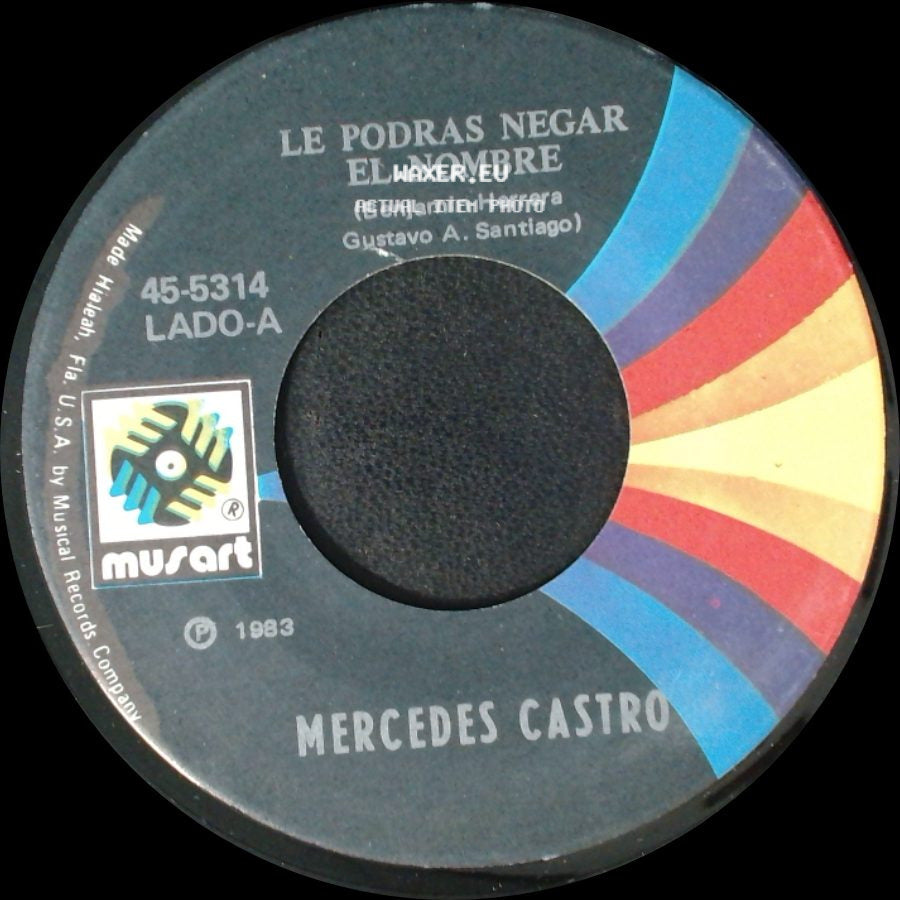 Mercedes Castro - Alma Rendida / Le Podras Negar El Nombre side B