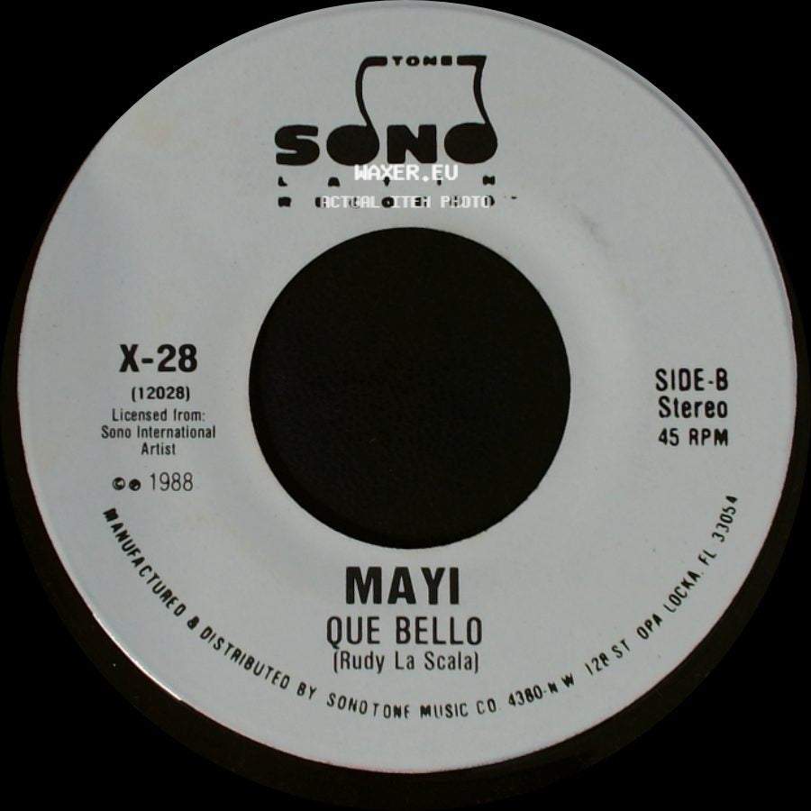 Mayi - Que Bello / Que Bello (Rudy La Scala) side B