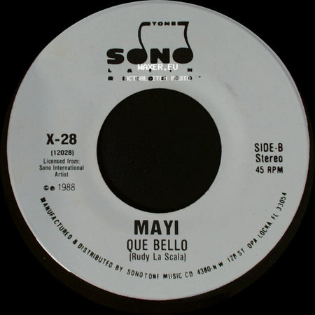 Mayi - Que Bello / Que Bello (Rudy La Scala) side B