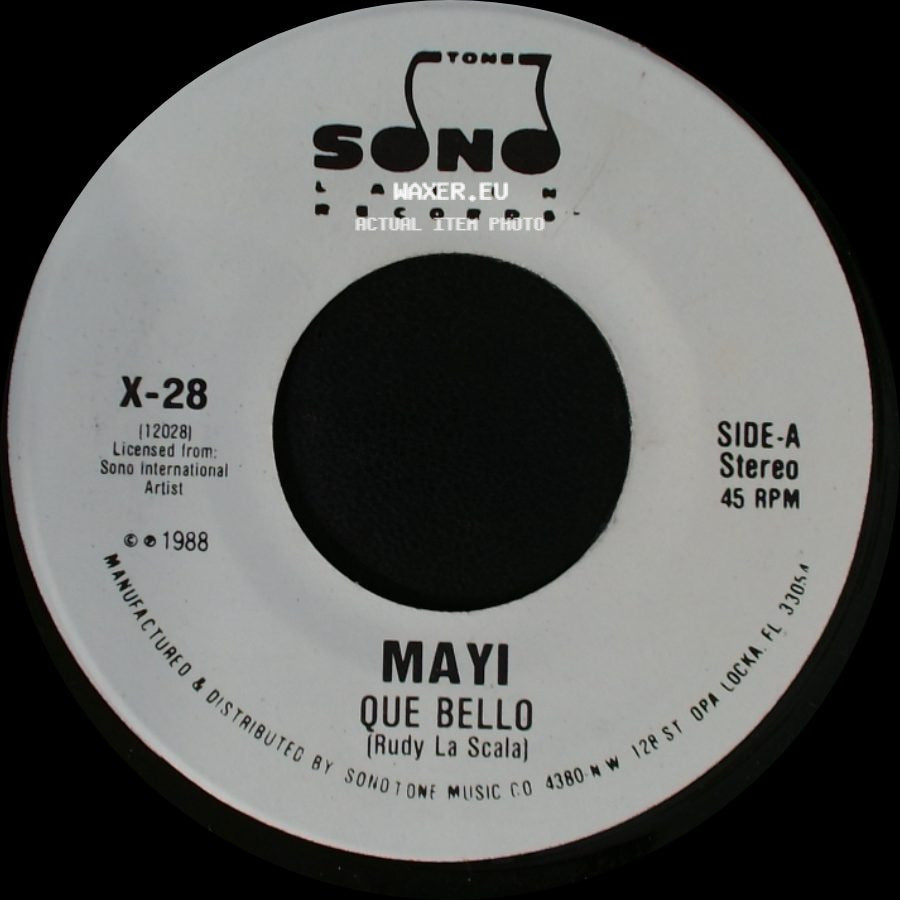 Mayi - Que Bello / Que Bello side A