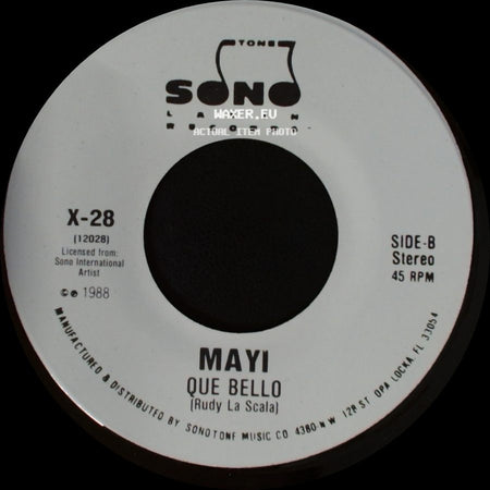 Mayi - Que Bello (Rudy La Scala) / Que Bello side B