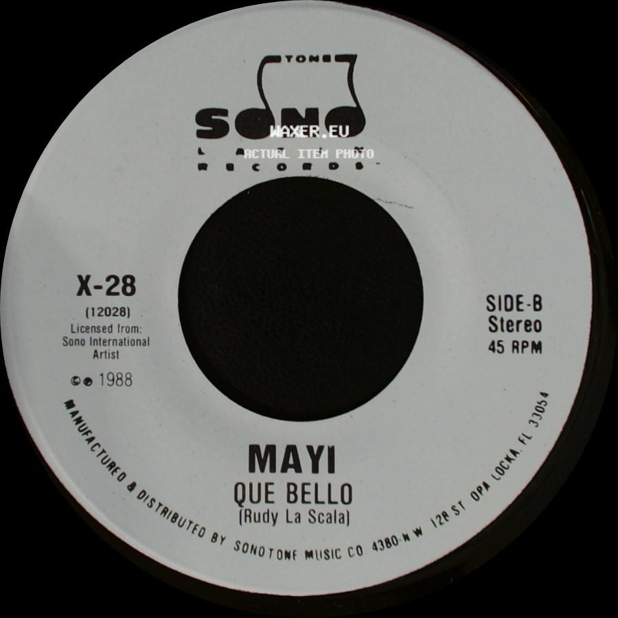 Mayi - Que Bello / Que Bello (Rudy La Scala) side B