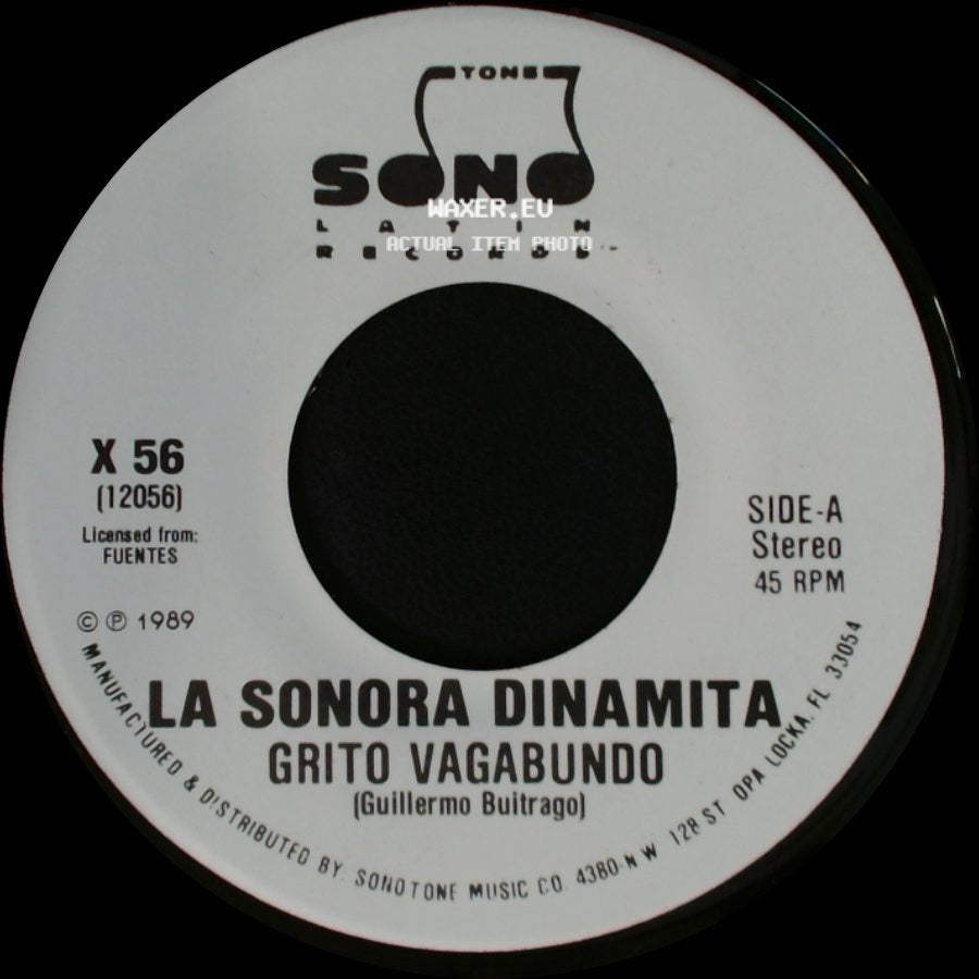 La Sonora Dinamita - Grito Vagabundo / Grito Vagabundo side A