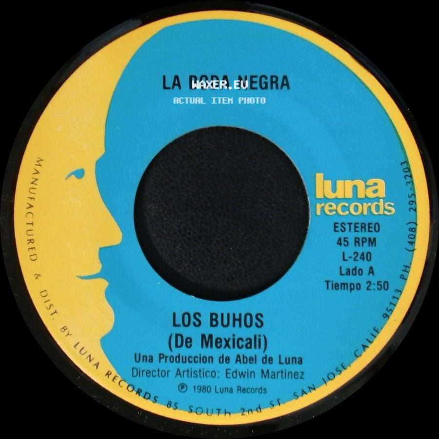 Los Buhos / Los Buhos (De Mexicali) - La Boda Negra / Vive Feliz side A
