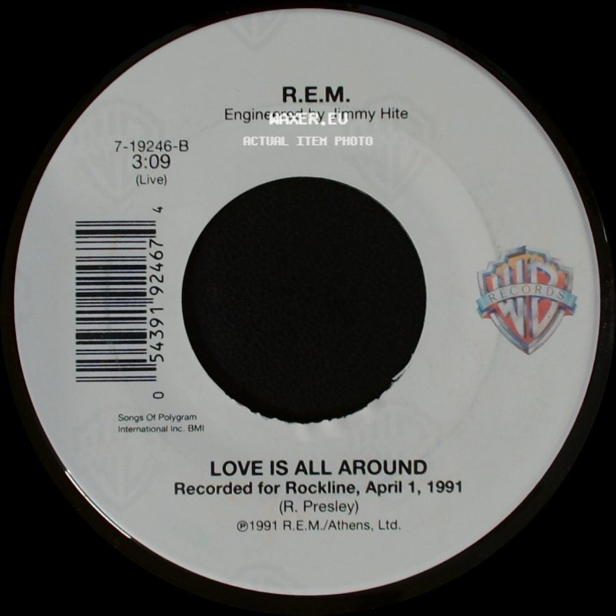 R.E.M. - Radio Song / Love Is All Around side B