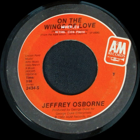 Jeffrey Osborne - On The Wings Of Love / I'm Beggin' side A
