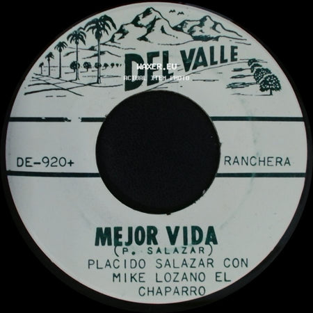 Placido Salazar Con Mike Lozano El Chaparro - Mejor Vida (P. Salazar) / Cancion De Un Soladado side A