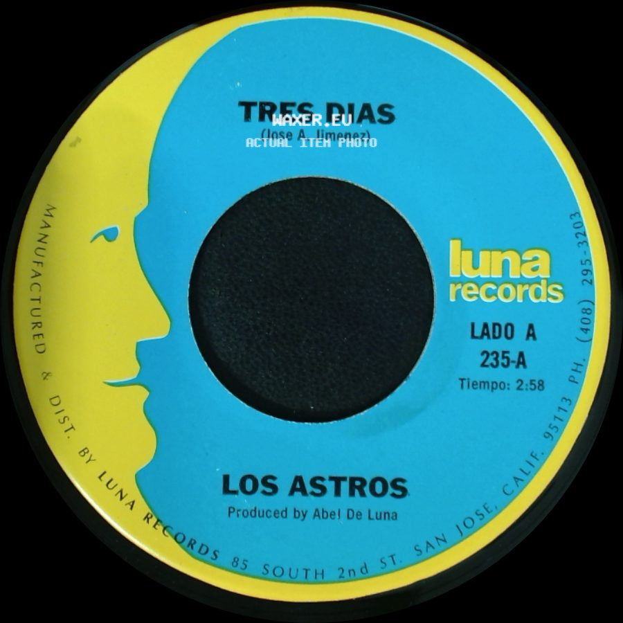 Los Astros - Tres Dias / Yo Soy Tu Querer side A