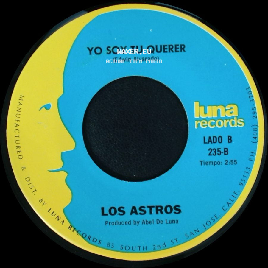 Los Astros - Tres Dias / Yo Soy Tu Querer side B