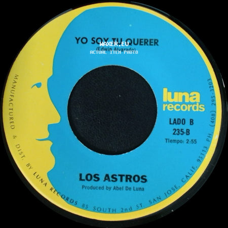 Los Astros - Tres Dias / Yo Soy Tu Querer side B