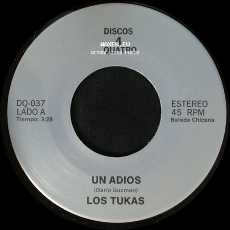 Los Tukas / Polo - Un Adios / El Ultimo Beso "Last Kiss" side A