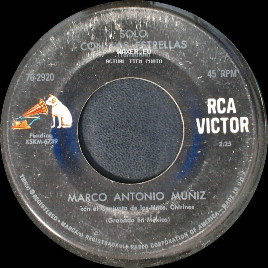 Marco Antonio Muniz - Solo Con Las Estrellas / Desilusión side A
