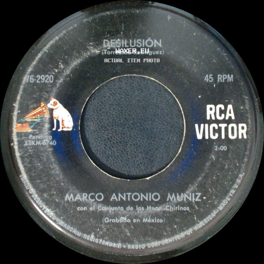Marco Antonio Muniz - Solo Con Las Estrellas / Desilusión side B