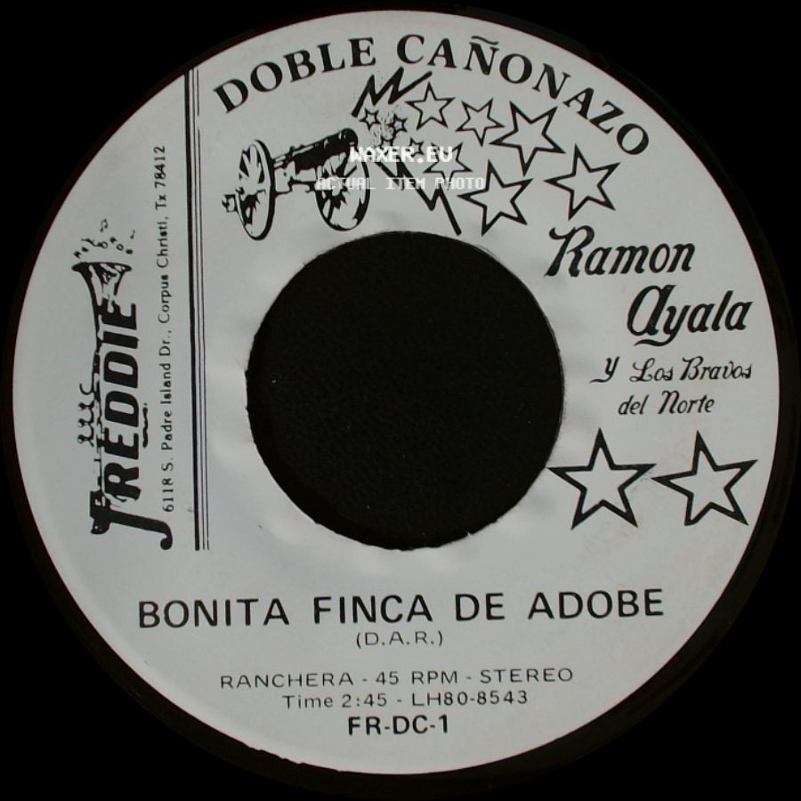 Ramon Ayala Y Los Bravos Del Norte - El Federal De Caminos / Bonita Finca De Adobe side B