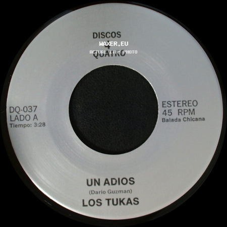 Los Tukas / Polo - Un Adios / El Ultimo Beso "Last Kiss" side A