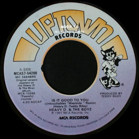 Heavy D. & The Boyz - Is It Good To You / Is It Good To You side A