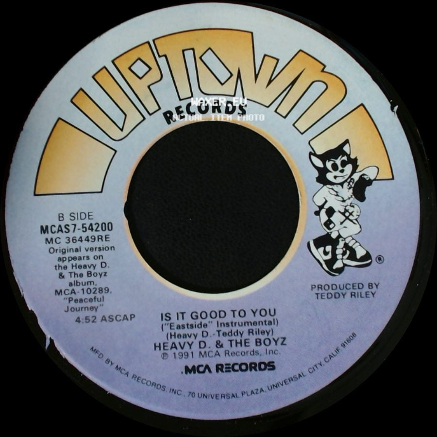 Heavy D. & The Boyz - Is It Good To You / Is It Good To You side B