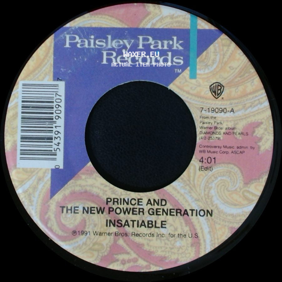 Prince And The New Power Generation / Prince - Insatiable / I Love U In Me side A