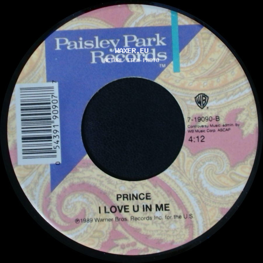 Prince And The New Power Generation / Prince - Insatiable / I Love U In Me side B