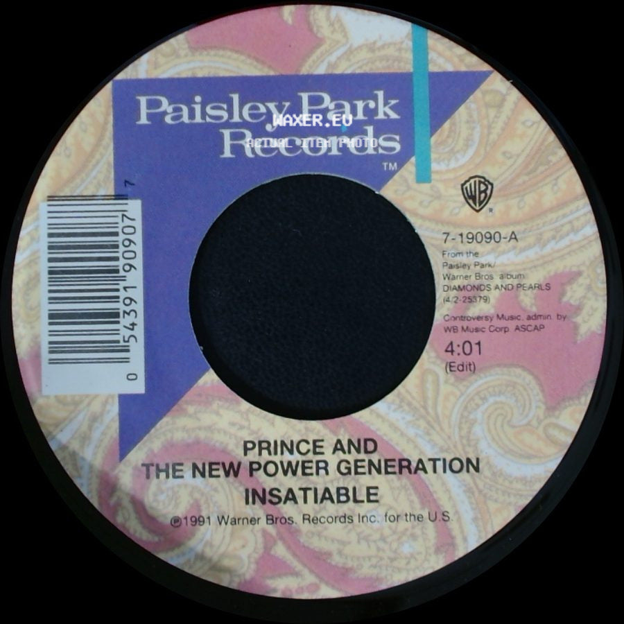 Prince / Prince And The New Power Generation - I Love U In Me / Insatiable side B