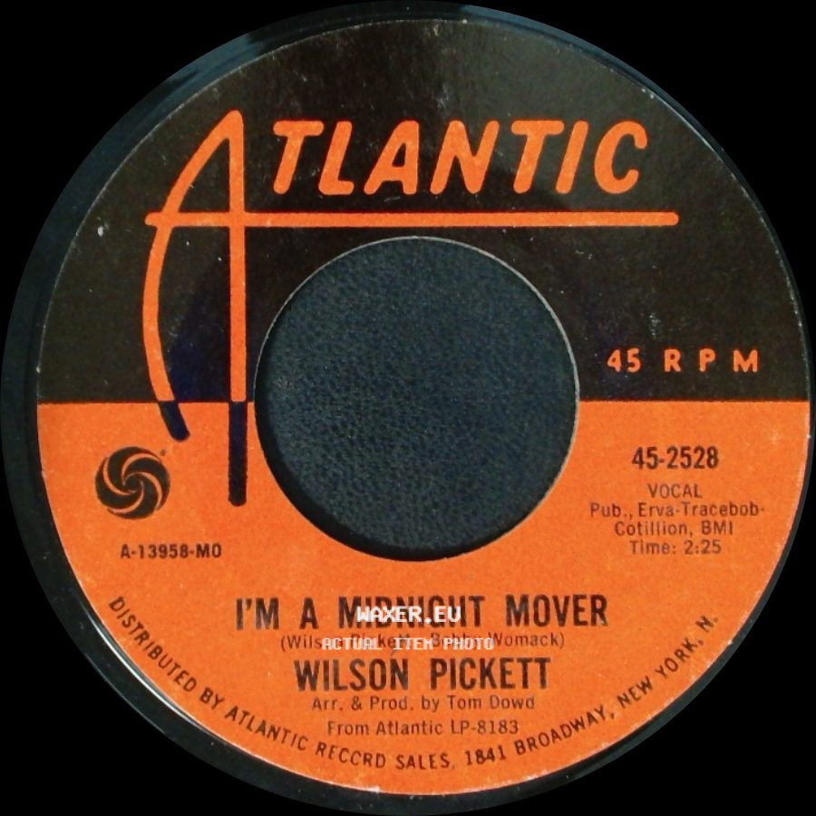 Wilson Pickett - I'm A Midnight Mover / Deborah side A