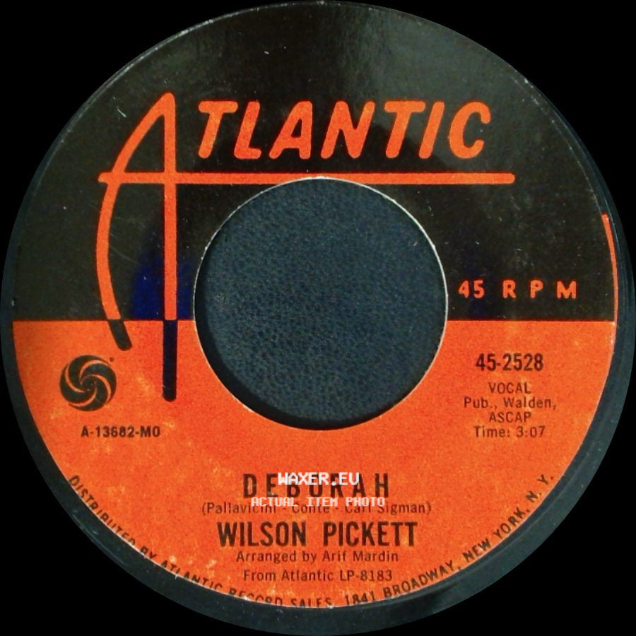 Wilson Pickett - I'm A Midnight Mover / Deborah side B