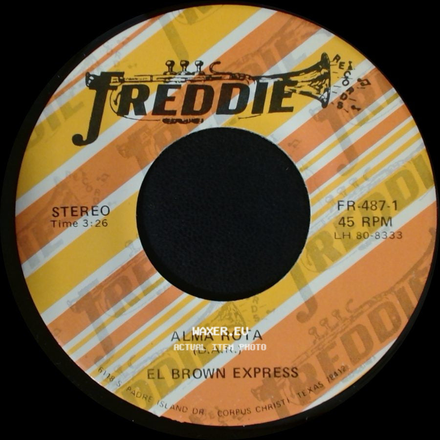 El Brown Express - Alma Rota / No Te Puedo Olvidar side A