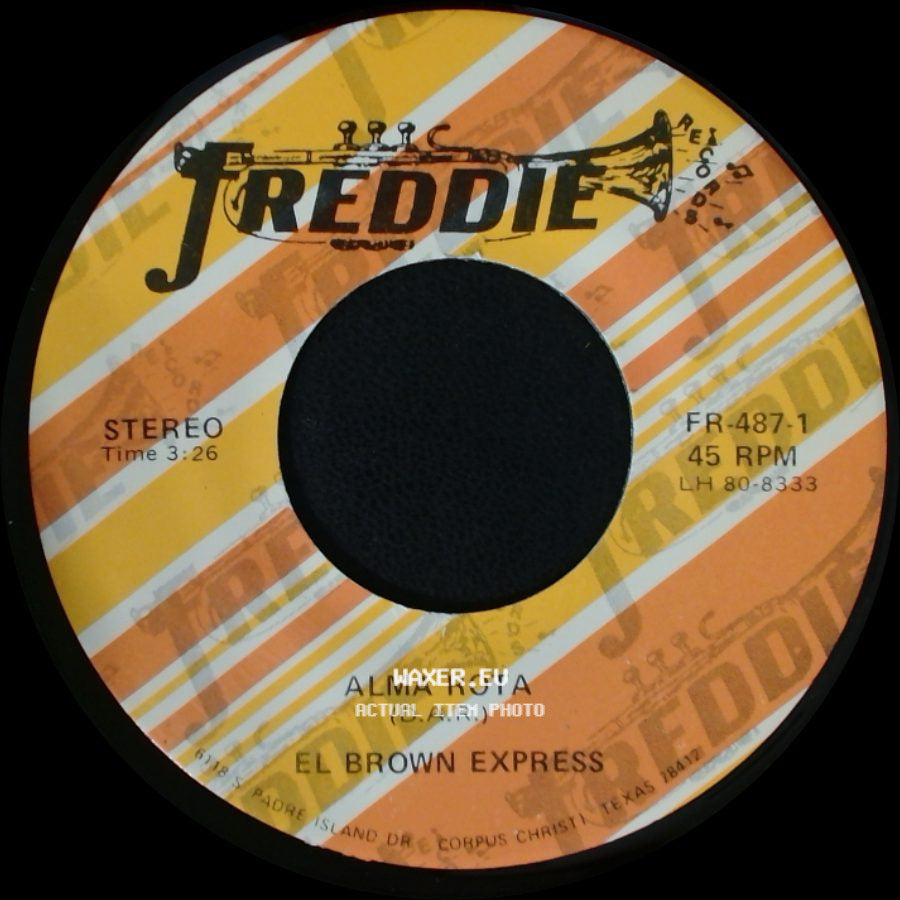 El Brown Express - Alma Rota / No Te Puedo Olvidar side A