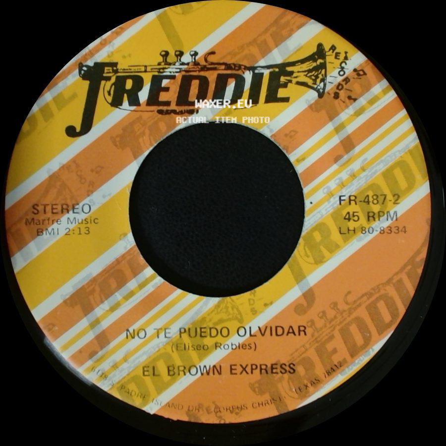El Brown Express - Alma Rota / No Te Puedo Olvidar side B