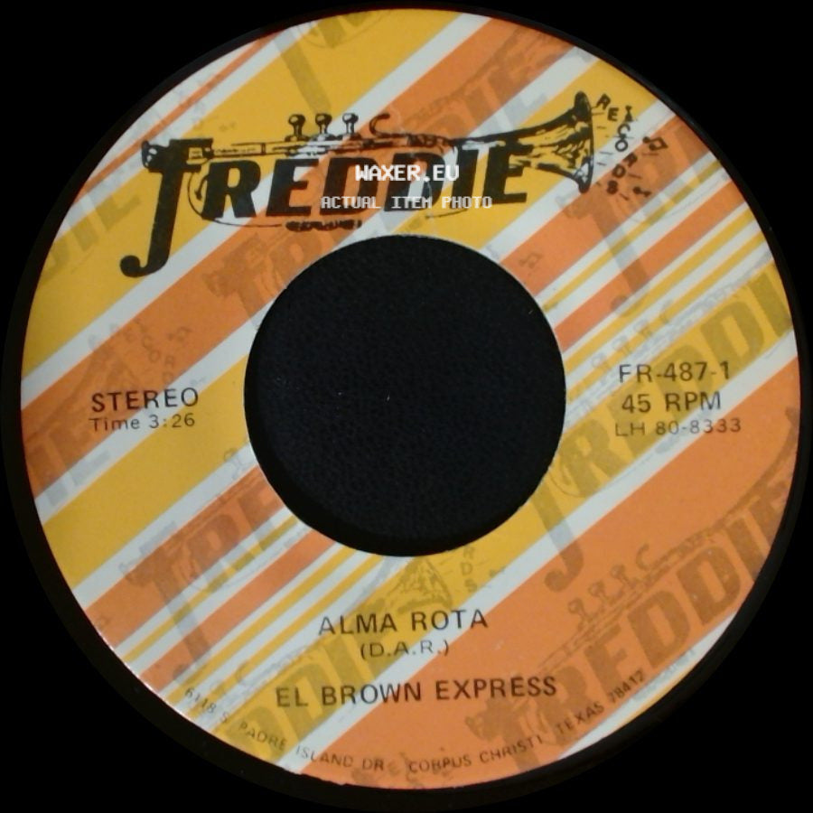 El Brown Express - Alma Rota / No Te Puedo Olvidar side A