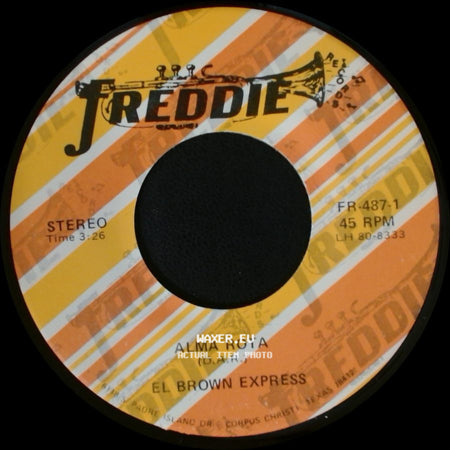 El Brown Express - Alma Rota / No Te Puedo Olvidar side A