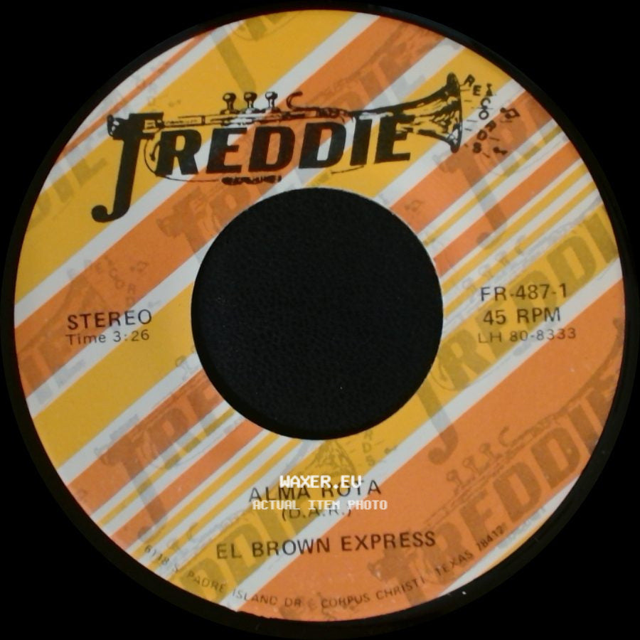 El Brown Express - Alma Rota / No Te Puedo Olvidar side A