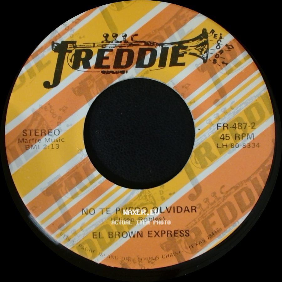 El Brown Express - Alma Rota / No Te Puedo Olvidar side B