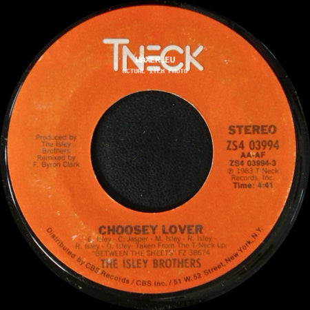 The Isley Brothers - Choosey Lover / Choosey Lover (Instrumental Version) side A