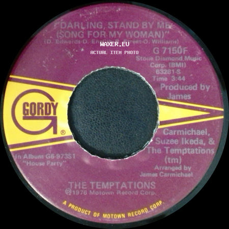 The Temptations - Darling, Stand By Me (Song For My Woman) / Up The Creek (Without A Paddle) side A