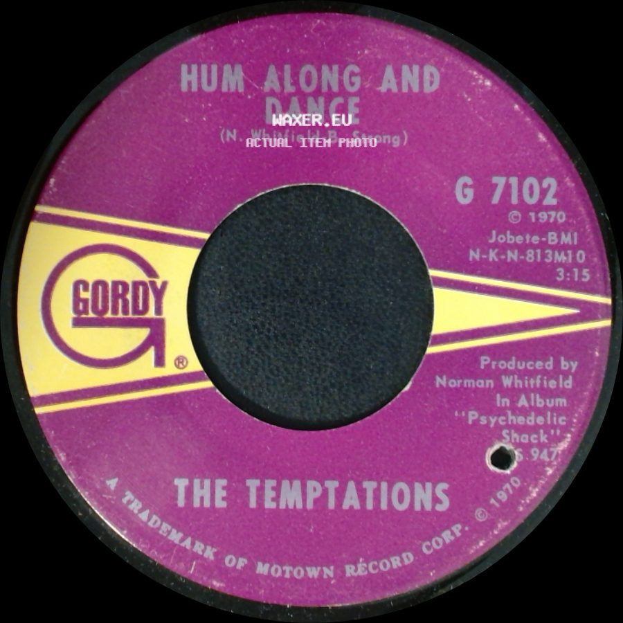 The Temptations - Hum Along And Dance / Ungena Za Ultmwengu (Unite The World) side A