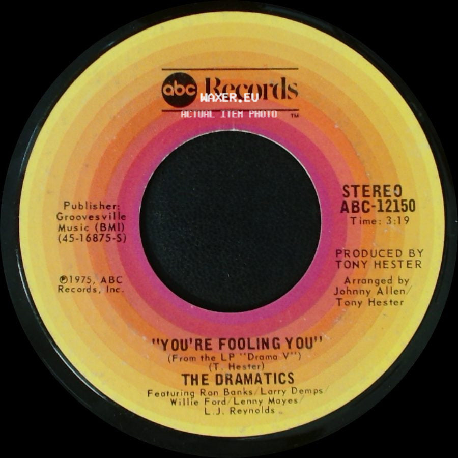 The Dramatics - I'll Make It So Good / You're Fooling You side B