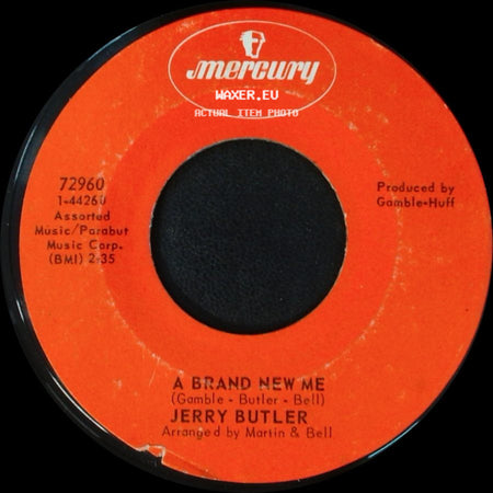 Jerry Butler - A Brand New Me / What's The Use Of Breaking Up side A