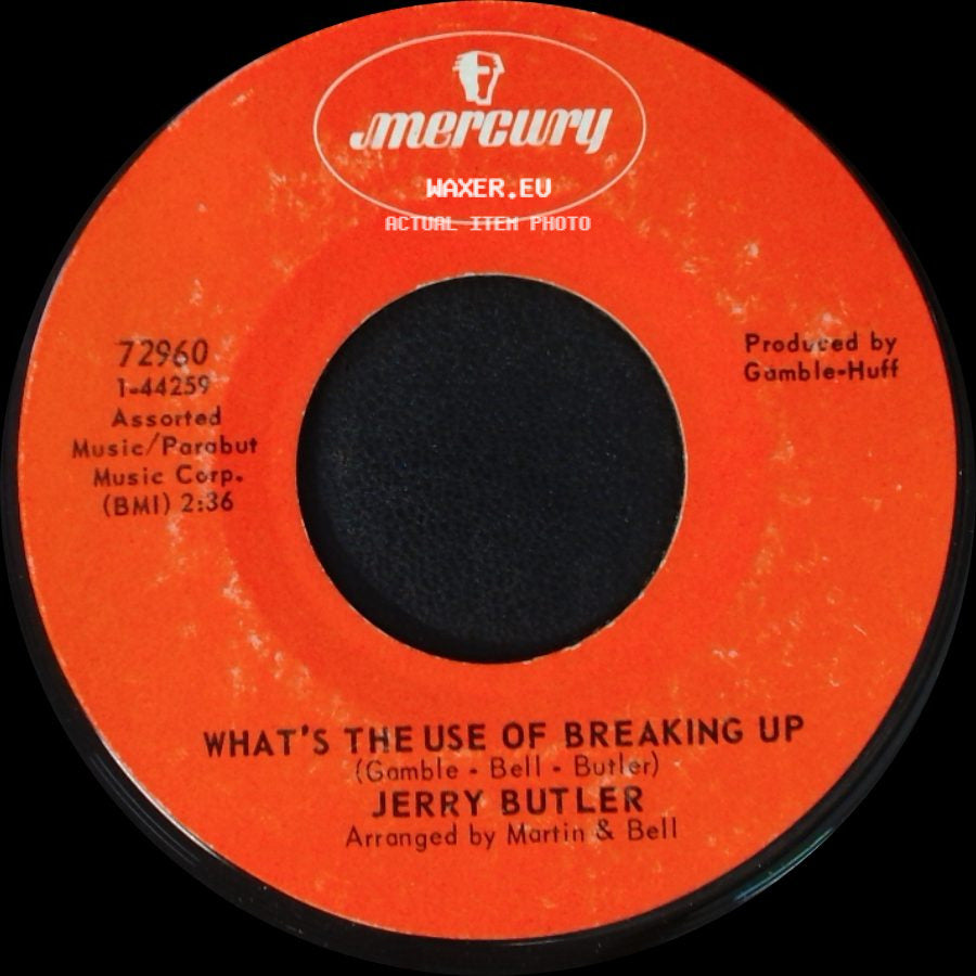 Jerry Butler - A Brand New Me / What's The Use Of Breaking Up side B