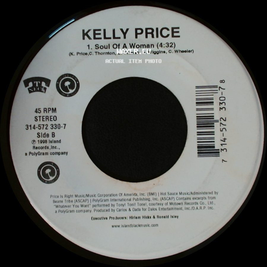 Kelly Price - Friend Of Mine (Radio Edit) / Soul Of A Woman side B