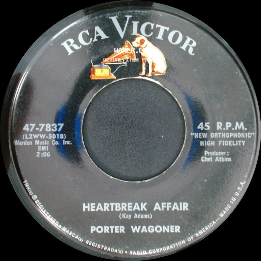Porter Wagoner - Heartbreak Affair / Your Old Love Letters side A