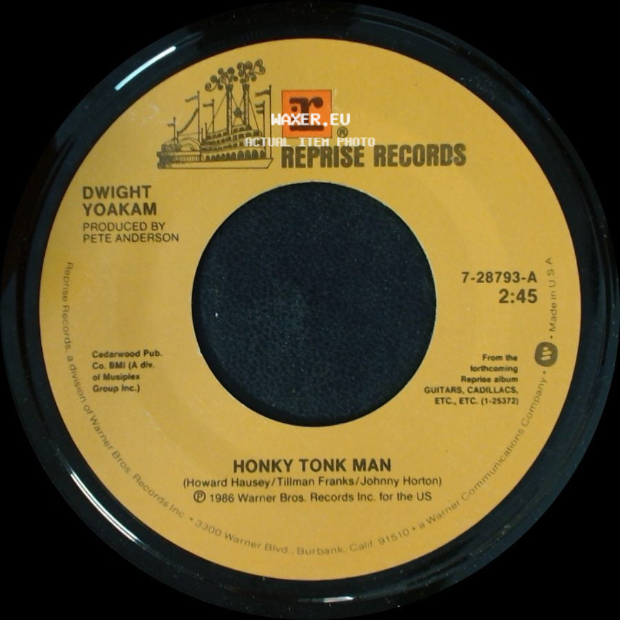Dwight Yoakam - Miner's Prayer / Honky Tonk Man side B
