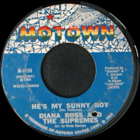 Diana Ross And The Supremes - Someday We'll Be Together / He's My Sunny Boy side B