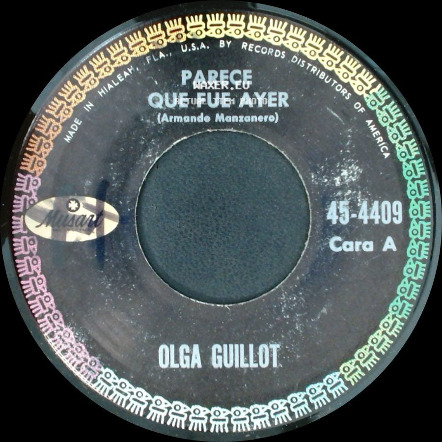 Olga Guillot - Parece Que Fue Ayer / Yo Me Mato side A