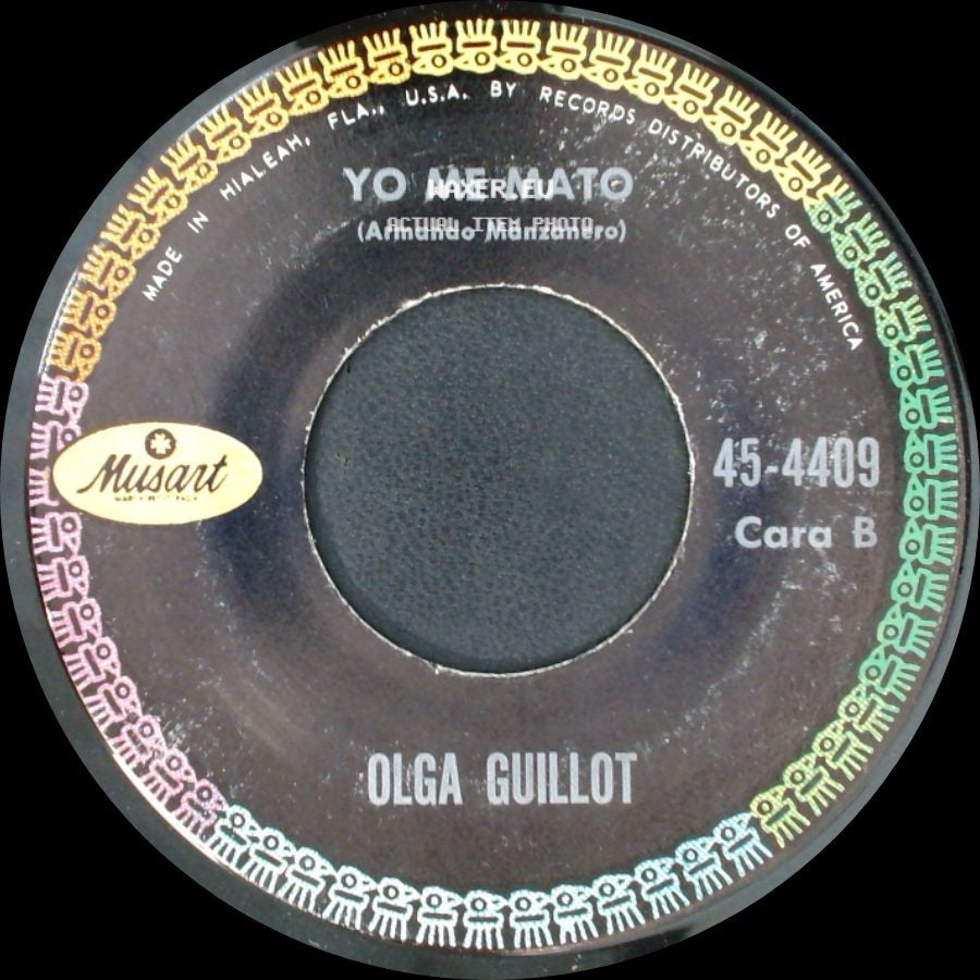 Olga Guillot - Parece Que Fue Ayer / Yo Me Mato side B