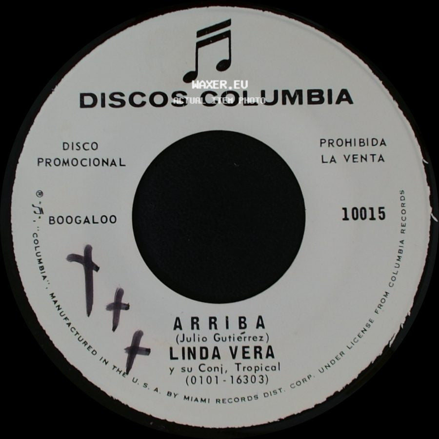 Linda Vera Y Su Conj. Tropical - Arriba / Es Que Estas Enamorado side A